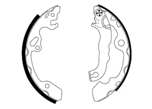 Mintex Rear Brake Shoe Set For Ford Ford Australia Focus