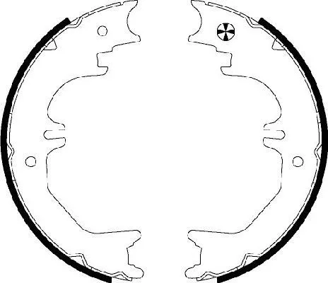 Mintex Rear Brake Shoe Set Parking Brake For Lexus Toyota Land Cruiser Land Crui