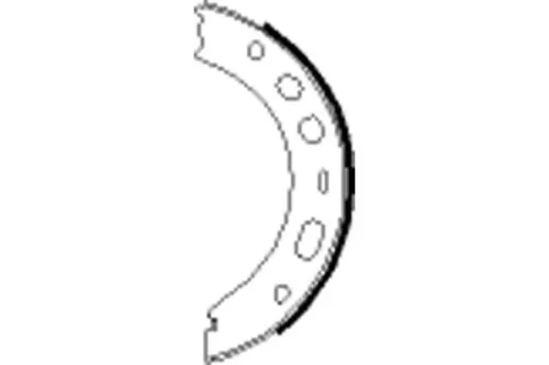 Mintex Rear Brake Shoe Set Parking Brake For Porsche 718 Boxster 911 924 928 944