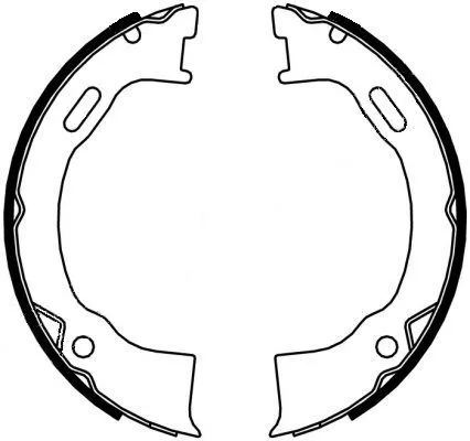 Mintex Rear Brake Shoe Set Parking Brake For Ford Usa Jeep Mazda Cherokee Explor