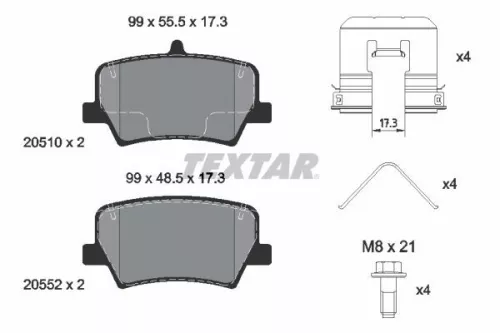 Textar Rear Brake Pads Set For Geely Lynk & Co Volvo Volvo Asia 01 Preface Xc40