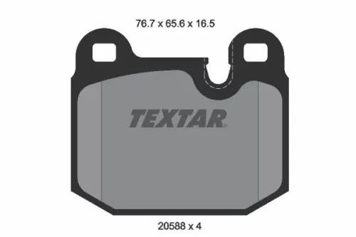 Textar Front Or Rear Brake Pads Set For Bmw 3 Series M1