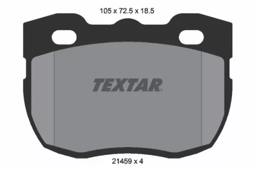 Textar Front Brake Pads Set For Land Rover Metrocab 90 Defender Taxi