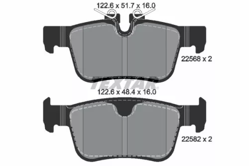 Textar Brake Pads Set
