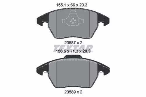 Textar Brake Pads Set