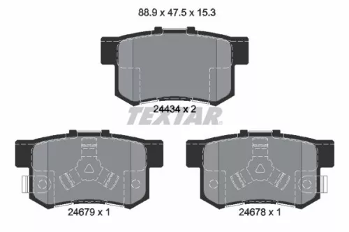 Textar Brake Pads Set