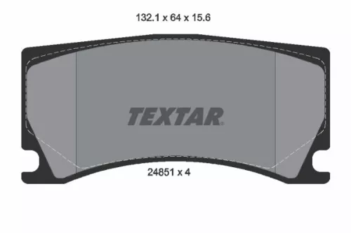 Textar Front Or Rear Brake Pads Set For Ds Jaguar Peugeot 308 508 508 Sw Ds 7 Rc