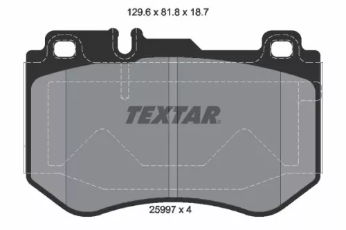 Textar Front Brake Pads Set For Mercedes C-class