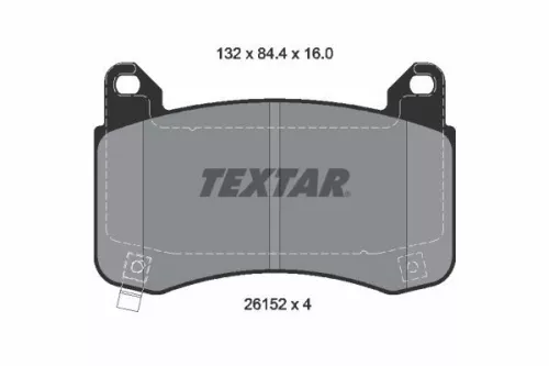 Textar Front Brake Pads Set For Tesla Model 3 Model Y