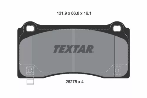 Textar Front Brake Pads Set For Tesla Model 3 Model Y