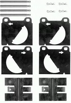 Accessory Kit, disc brake pad