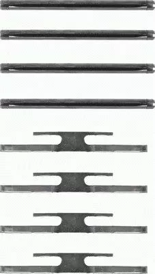 Accessory Kit, disc brake pad