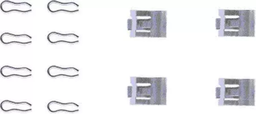 Accessory Kit, disc brake pad