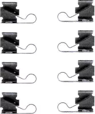 Accessory Kit, disc brake pad