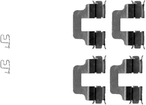 Accessory Kit, disc brake pad