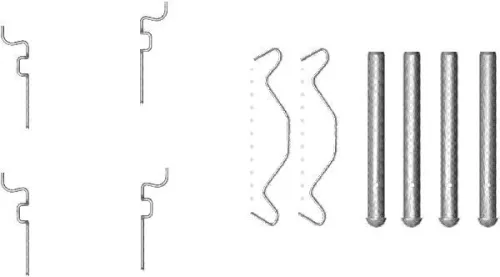 Accessory Kit, disc brake pad