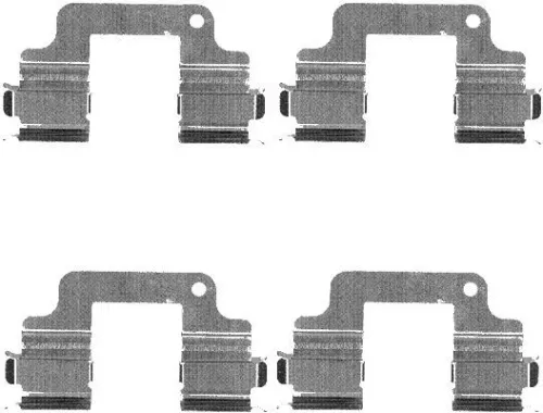 Accessory Kit, disc brake pad