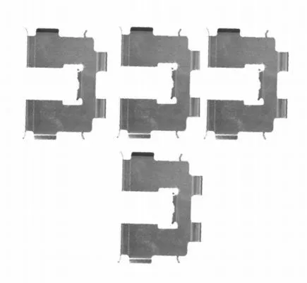 Accessory Kit, disc brake pad