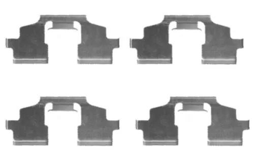 Accessory Kit, disc brake pad