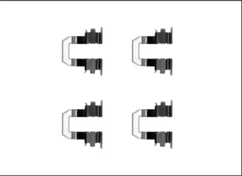 Accessory Kit, disc brake pad