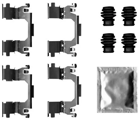 TEXTAR TEXTAR 82543800 Accessory Kit, disc brake pad 