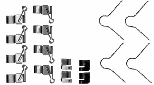 Accessory Kit, disc brake pad