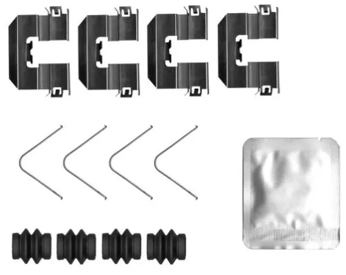 Accessory Kit, disc brake pad