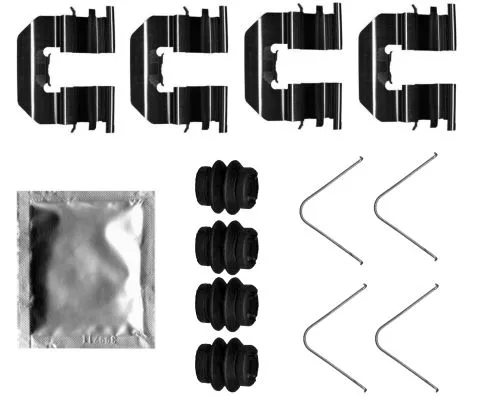 Accessory Kit, disc brake pad