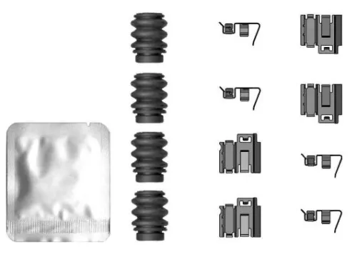 Accessory Kit, disc brake pad