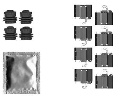 Accessory Kit, disc brake pad