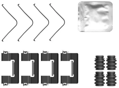 Accessory Kit, disc brake pad