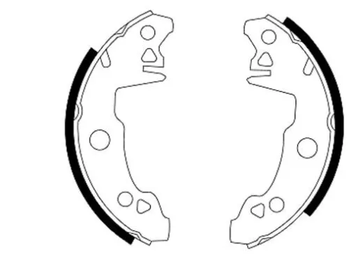 Textar Rear Brake Shoe Set For Citroën Peugeot Renault Talbot 104 4 5 Lna Samba 