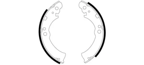 Textar Rear Brake Shoe Set For Nissan Figaro Micra Pao