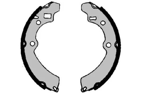 Textar Rear Brake Shoe Set For Chevrolet Holden Santana Suzuki Drover Samurai Si