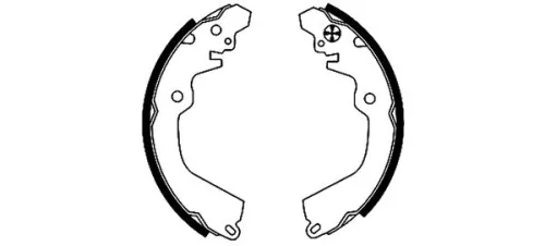 Textar Rear Brake Shoe Set For Daihatsu Mitsubishi Toyota Avanza Carisma Colt Ga