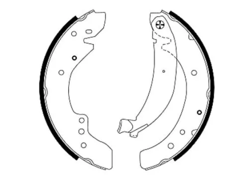 Textar Rear Brake Shoe Set For Citroën Fiat Peugeot Boxer Ducato Jumper