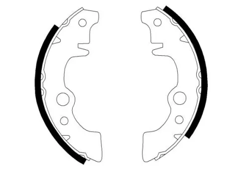 Textar Brake Shoe Set
