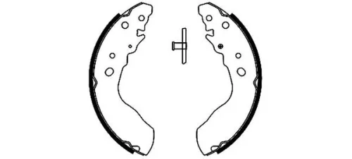 Textar Rear Brake Shoe Set For Geo Suzuki Tracker Vitara Vitara Cabrio