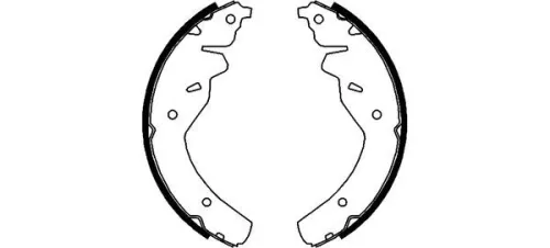 Textar Rear Brake Shoe Set For Kia Sportage