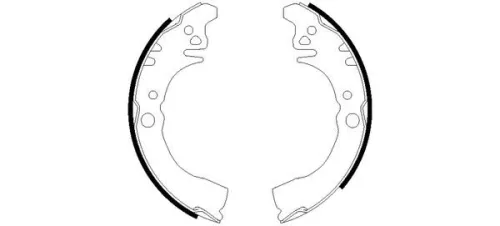 Textar Rear Brake Shoe Set For Bedford Daihatsu Perodua 1000 850 Cuore Hijet Ken