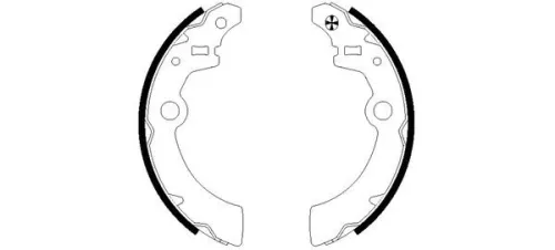 Textar Rear Brake Shoe Set For Chevrolet Mazda Suzuki Alto Cruze Ignis Kei Laput