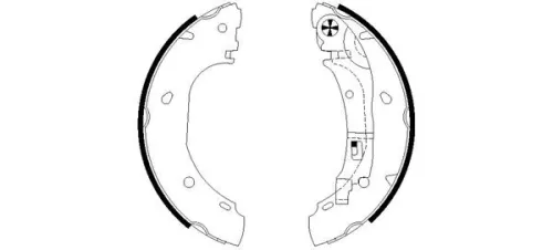 Textar Rear Brake Shoe Set For Citroën Fiat Peugeot Boxer Ducato Jumper