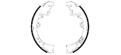 Textar Rear Brake Shoe Set For Toyota Fortuner Hilux Hilux Champ