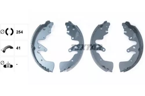 TEXTAR TEXTAR 91068700 Textar Rear Brake Shoe Set For Suzuki Grand Vitara 