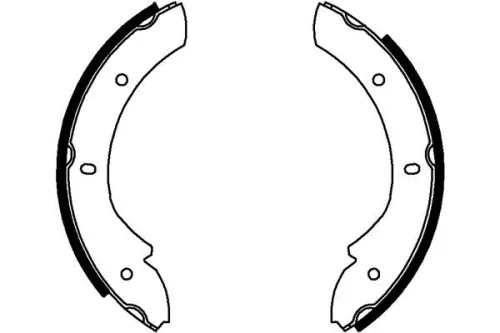 Brake Shoe Set, parking brake