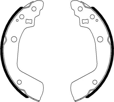 Textar Rear Brake Shoe Set For Suzuki Swift