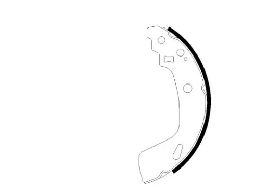 Textar Rear Brake Shoe Set For Suzuki Swift