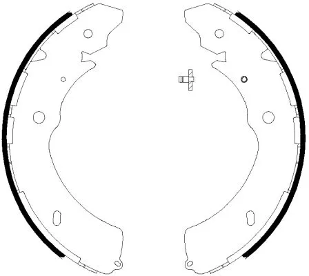 Textar Rear Brake Shoe Set For Chevrolet Isuzu D-max