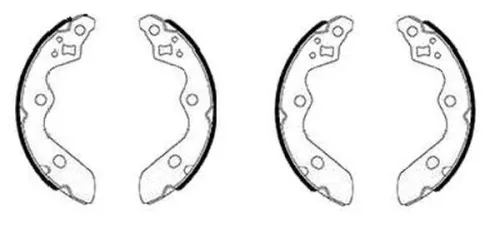 Textar Rear Brake Shoe Set For Suzuki Ignis Swift