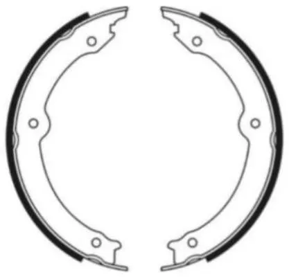 Brake Shoe Set, parking brake